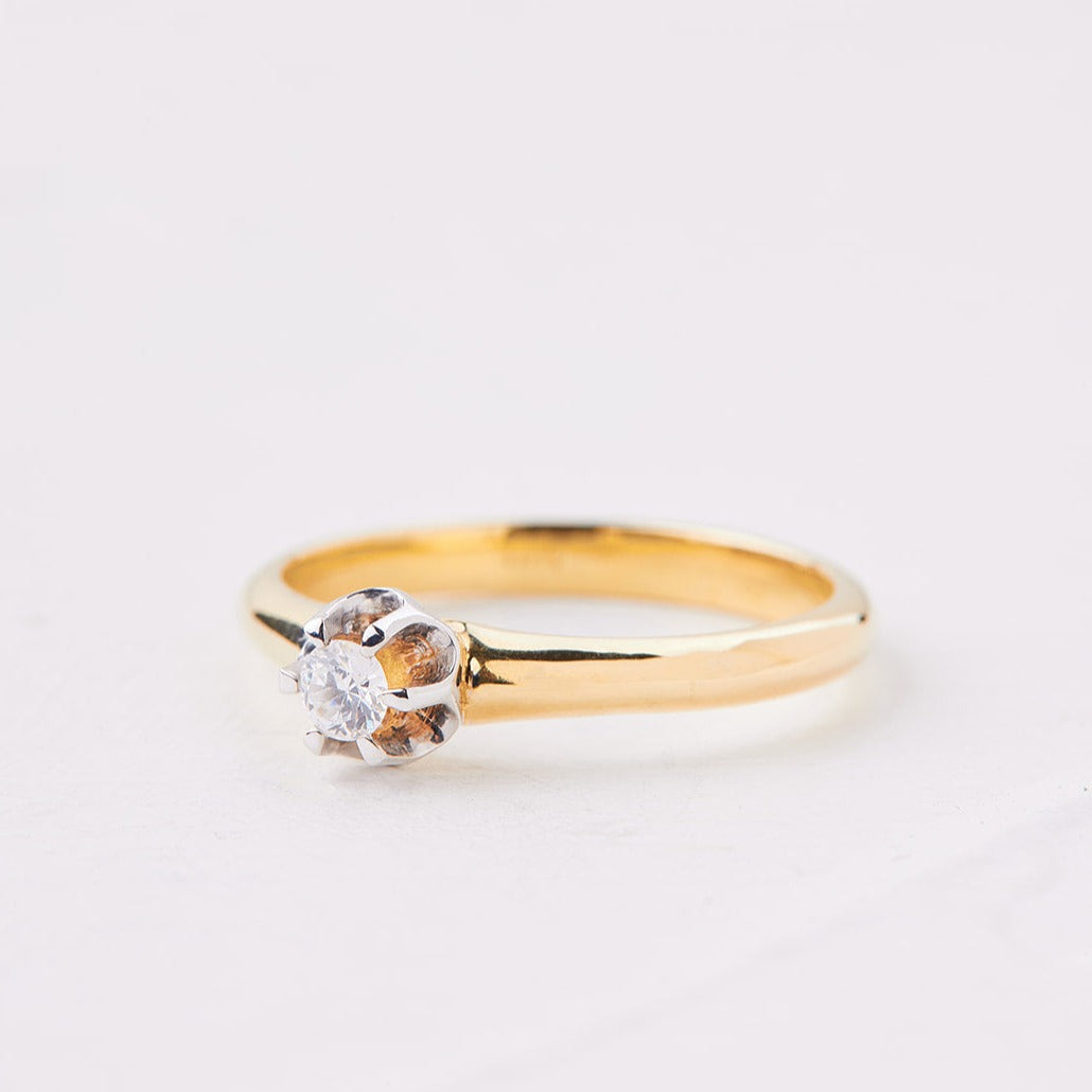 Kahlo Ring set with lab diamond