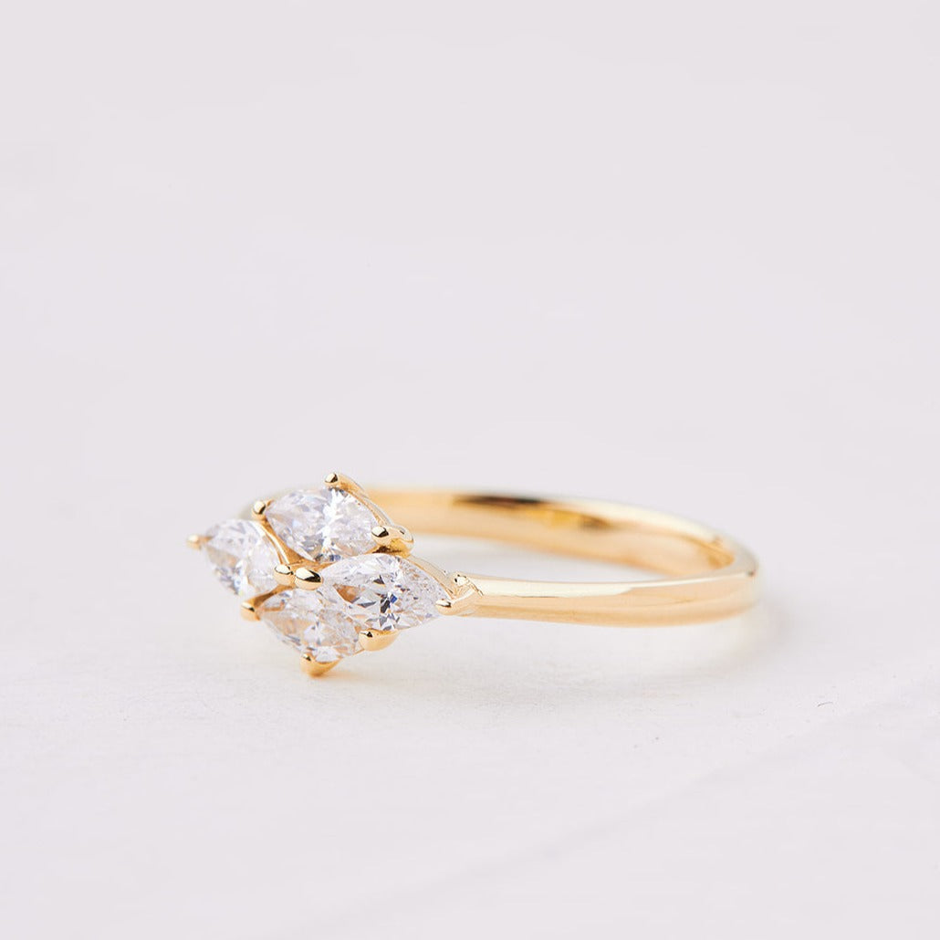 Cézanne Ring set with lab diamonds