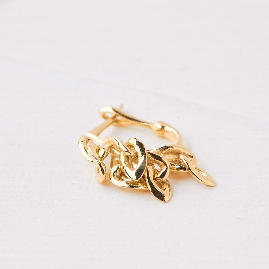Klimt Gold Earrings