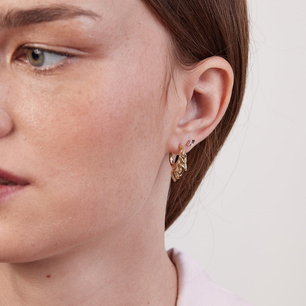 Klimt Gold Earrings