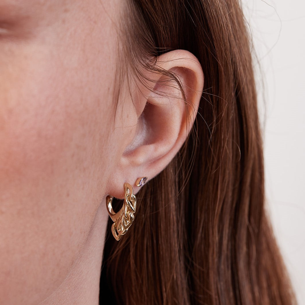Klimt Gold Earrings