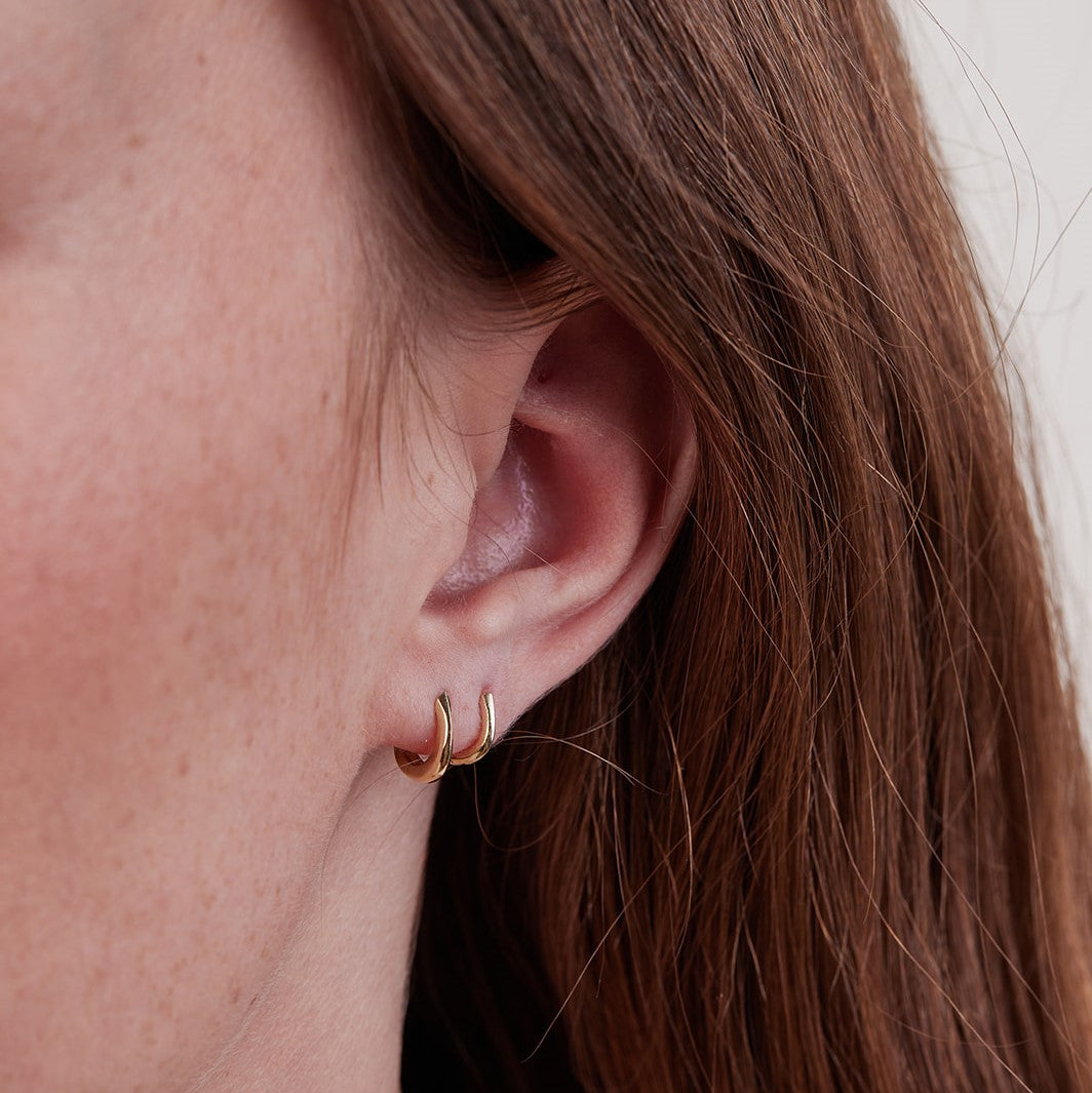 Small Gold Hoop Earring