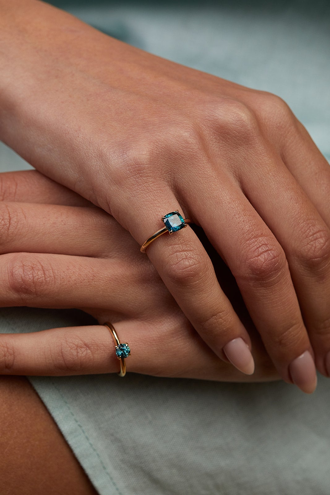 Stunning Gemstone Crocus Ring