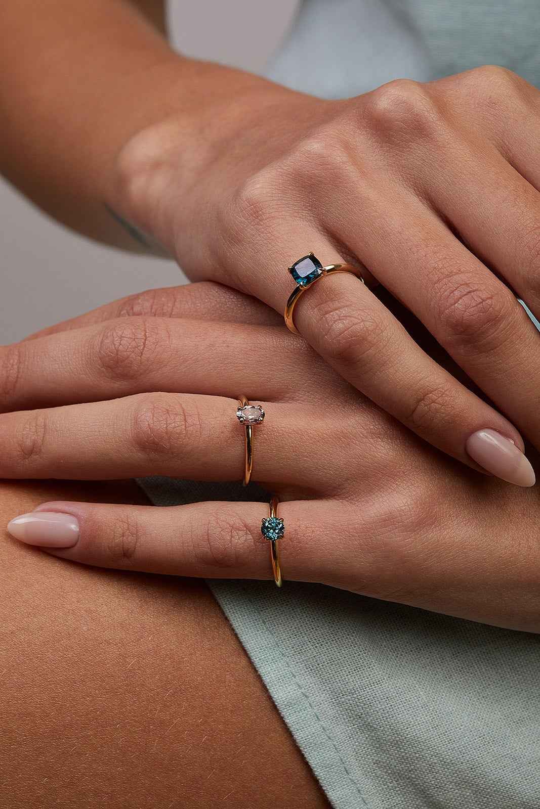 Stunning Gemstone Crocus Ring