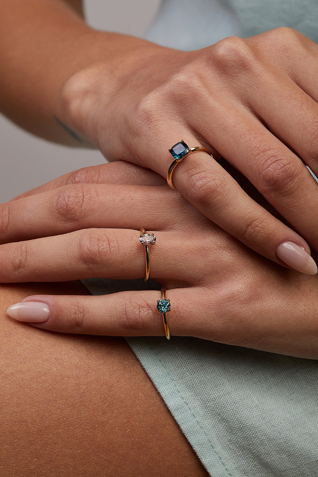 Stunning Gemstone Crocus Ring