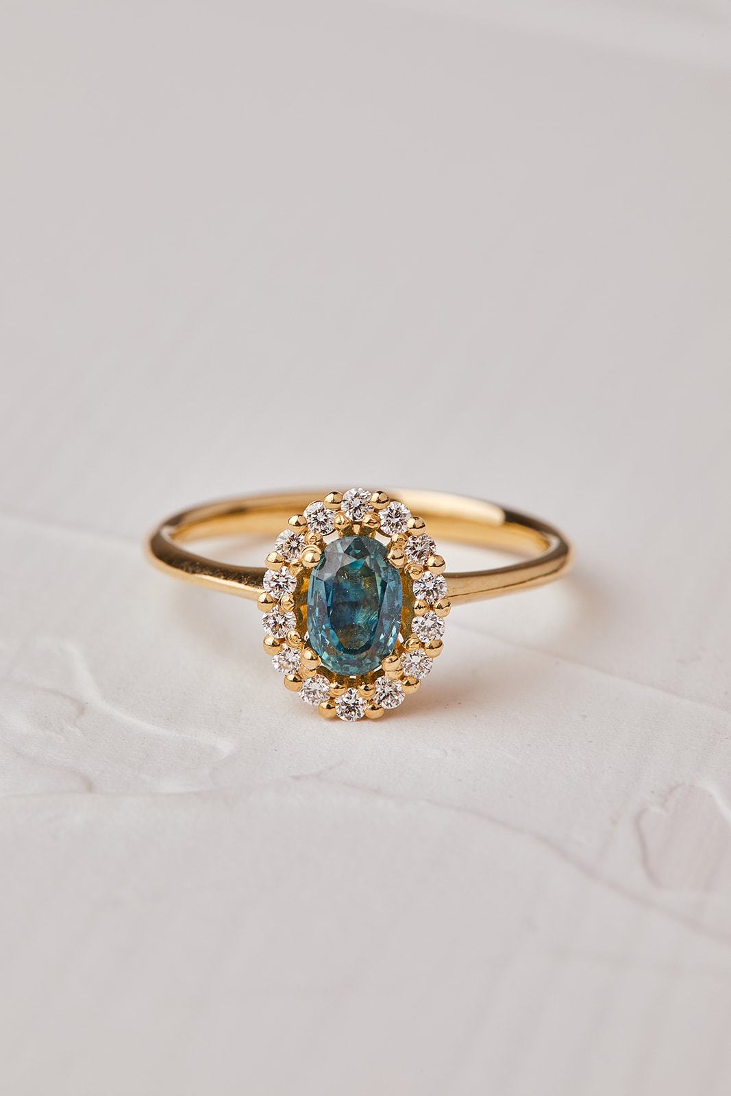 Mesmerizing Blue Sapphire Nymph Ring