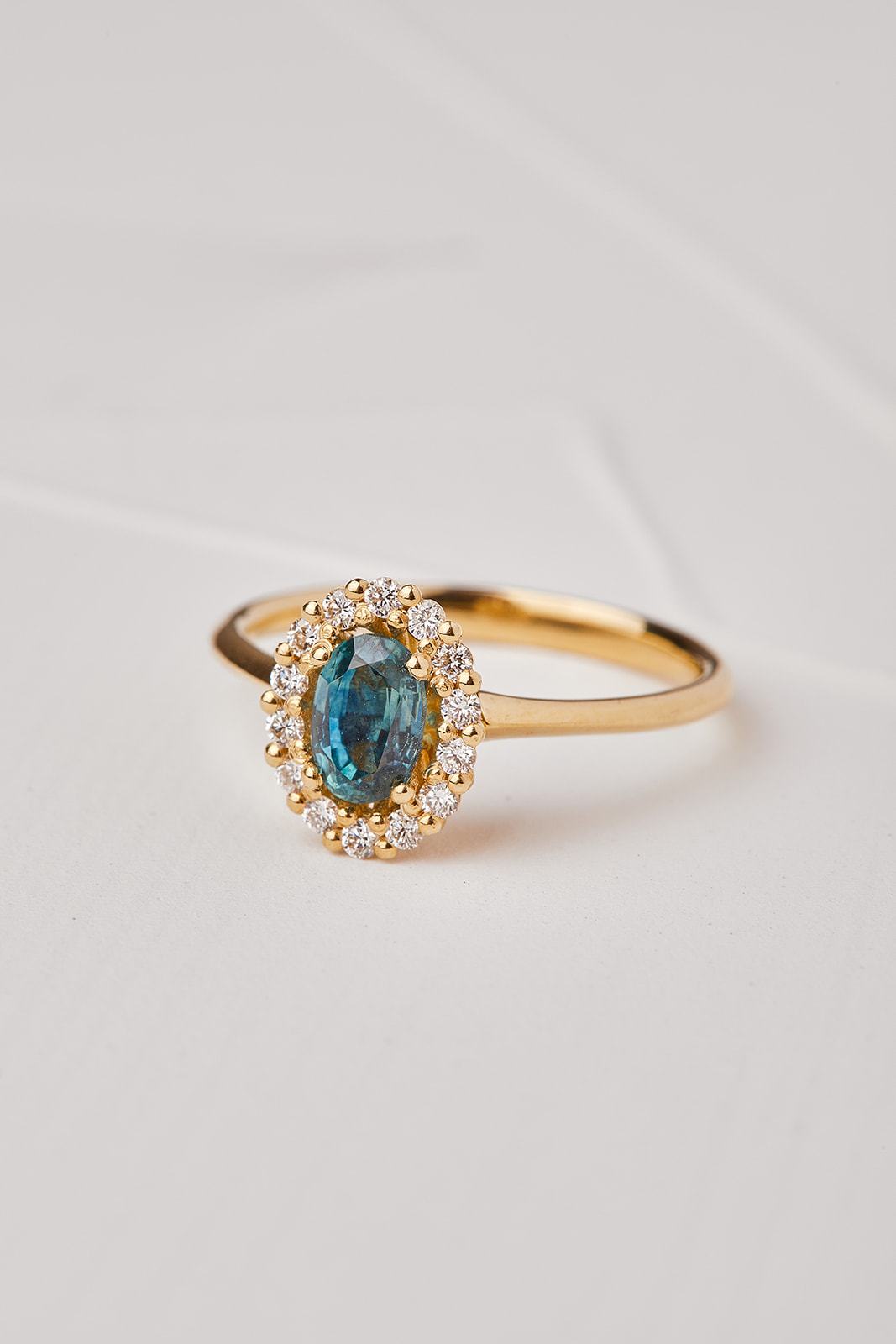 Mesmerizing Blue Sapphire Nymph Ring