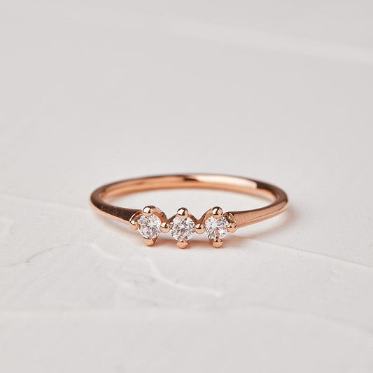 Kingfisher Ring Set with Natural Diamonds