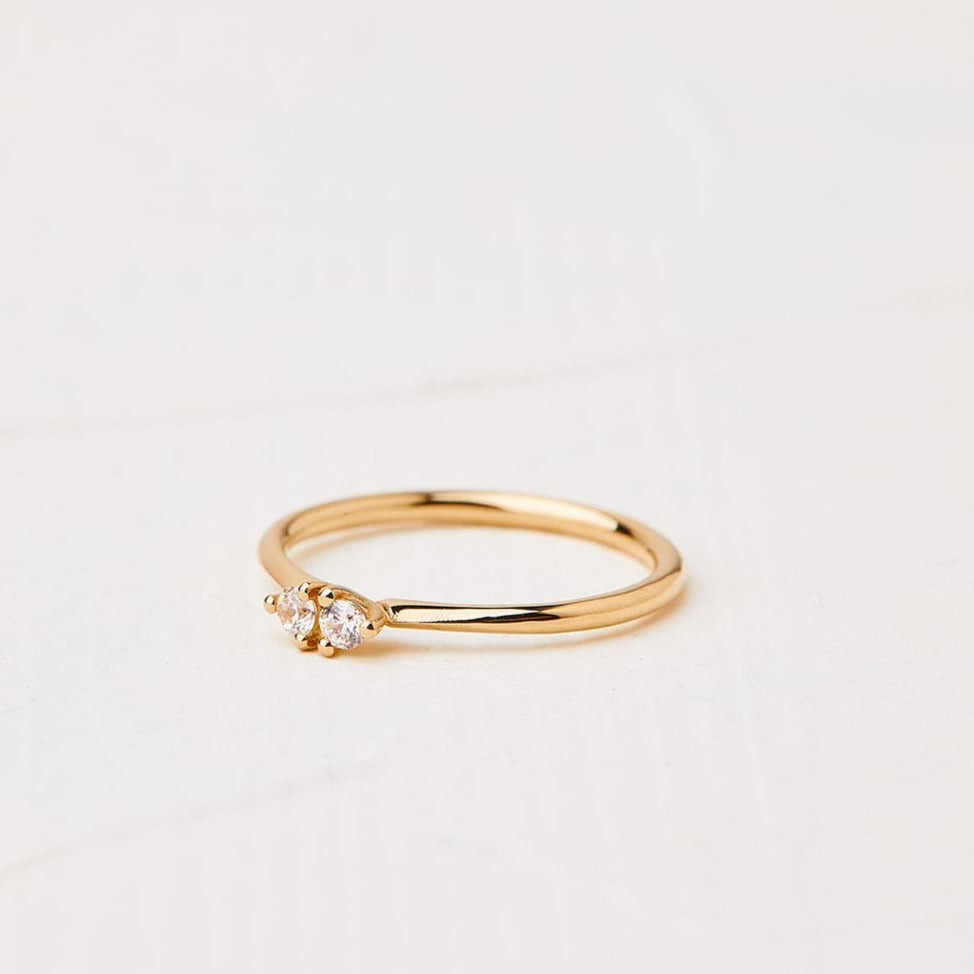 Gorgeous Diamond Ornithogalum Ring