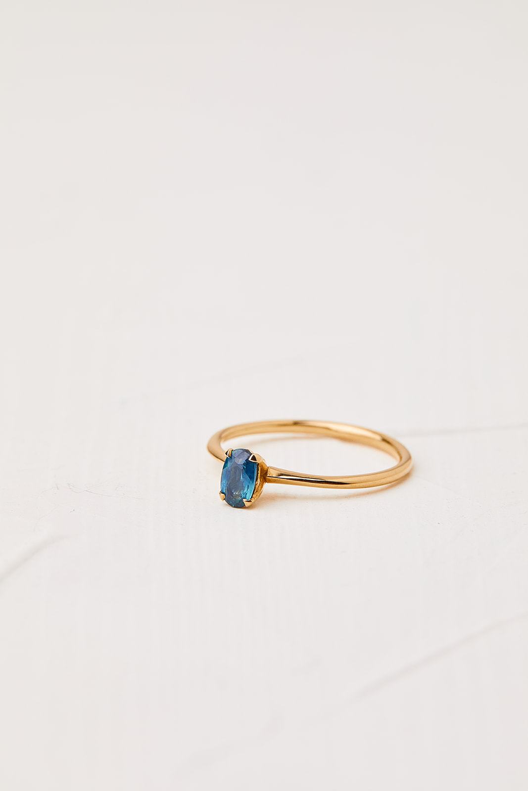 Gorgeous Norit Ring with Blue Sapphire