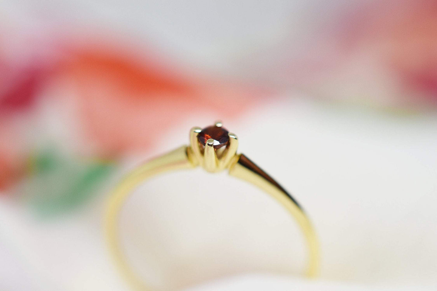 Stunning Poppy Sapphire Ring