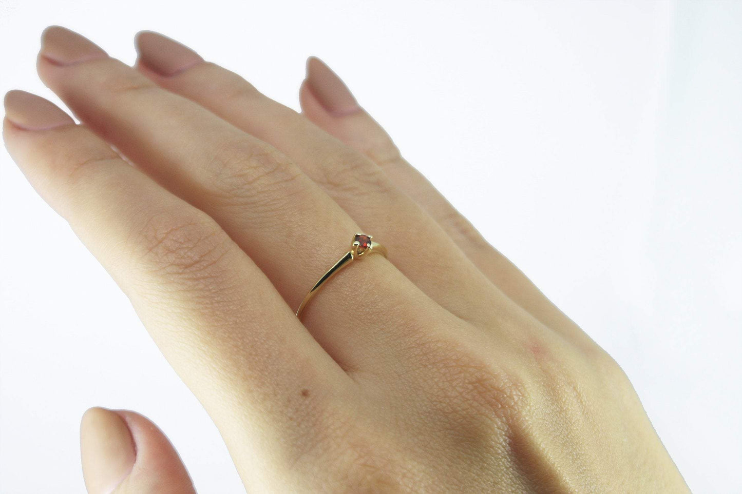 Stunning Poppy Sapphire Ring
