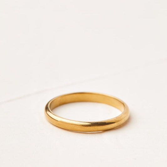 Majestic Cypress Gold Wedding Ring for Men