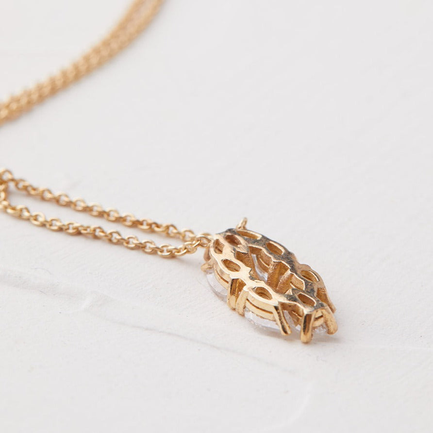 Shinir Necklace 6 Drop Natural Diamonds 0.9 ct