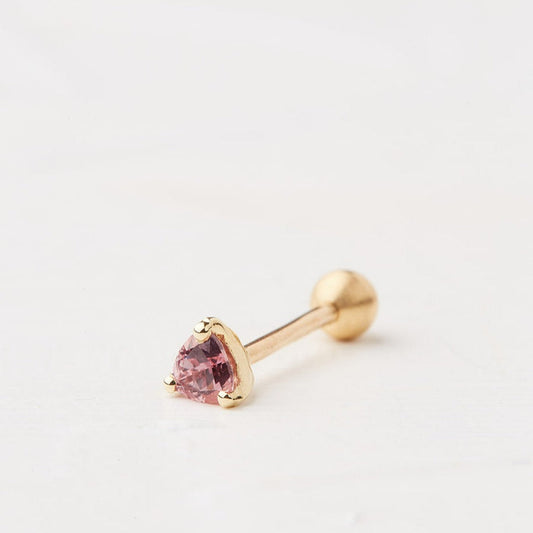 Piercing With A Triangular Stone