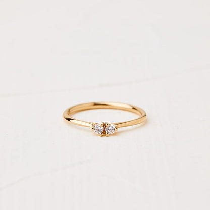 Gorgeous Diamond Ornithogalum Ring
